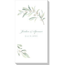 Spray of Botanical Leaves Guest Towels