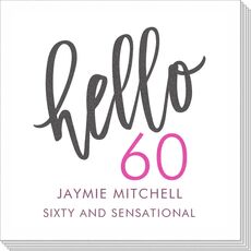 Hello to Your Special Year Napkins