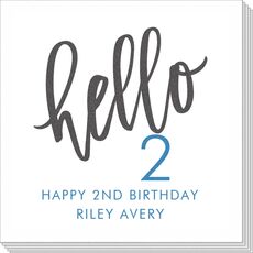 Hello to Your Special Year Napkins