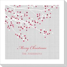 Winter Branches Scene Napkins