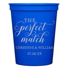 The Perfect Match Stadium Cups