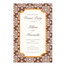 Dazzle Fall Invitations
