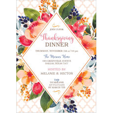 Fall Bouquet Invitations