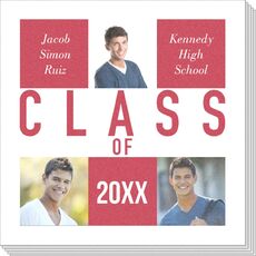 Special Graduation Photo Napkins