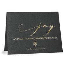 Modern Joy Greetings Folded Cards