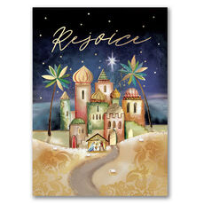 City of Joy Folded Holiday Cards