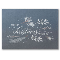 Christmas Wishes Folded Holiday Cards