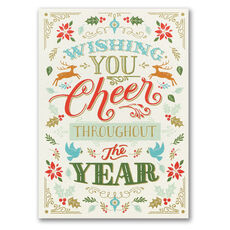 Throughout the Year Folded Holiday Cards