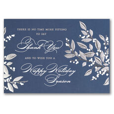 Elegant Recognition Folded Holiday Cards