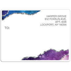 Stylish Agate Shipping Labels