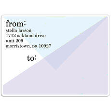 Chic Abstract Shipping Labels