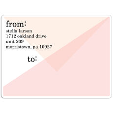 Chic Abstract Shipping Labels