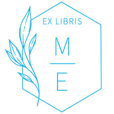 Stacked Block Initial Self-Inking Book Stamp