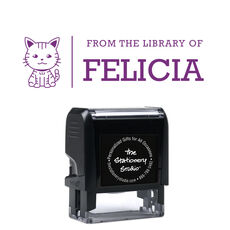 Pick Your Pet Rectangular Self-Inking Book Stamper