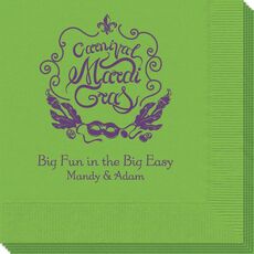 Carnival Mardi Gras Napkins