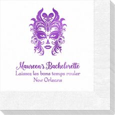 Carnival Mask Napkins