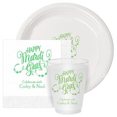 Happy Mardi Gras Beads