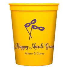 Masquerade Masks Stadium Cups