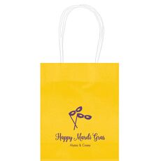 Masquerade Masks Mini Twisted Handled Bags