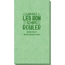 Let The Good Times Roll Bali Guest Towels