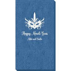 Feathered Mask Bali Guest Towels