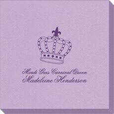 Royalty Crown Linen Like Napkins