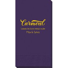 Script Carnival Guest Towels
