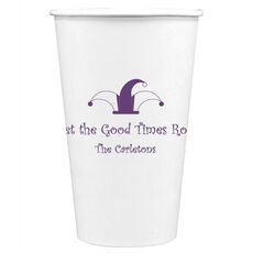 Jester Hat Paper Coffee Cups