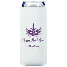 Feathered Mask Collapsible Slim Huggers