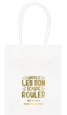 Let The Good Times Roll Mini Twisted Handled Bags