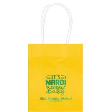 It's Mardi Gras Baby Mini Twisted Handled Bags