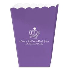 Royalty Crown Mini Popcorn Boxes