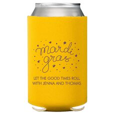 Mardi Gras Stars Collapsible Huggers