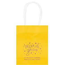 Mardi Gras Stars Mini Twisted Handled Bags