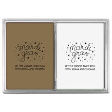 Mardi Gras Stars Double Deck Playing Cards