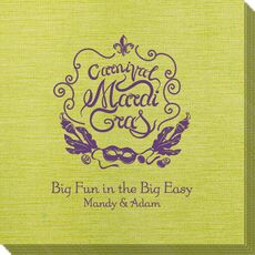Carnival Mardi Gras Bamboo Luxe Napkins