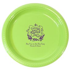 Carnival Mardi Gras Plastic Plates