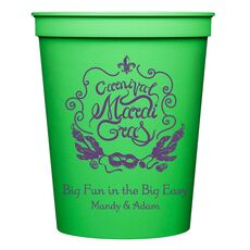 Carnival Mardi Gras Stadium Cups