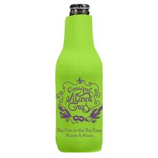 Carnival Mardi Gras Bottle Huggers