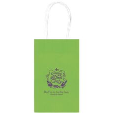 Carnival Mardi Gras Medium Twisted Handled Bags