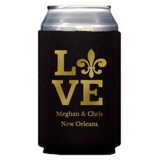 Fleur de Lis Love Collapsible Huggers