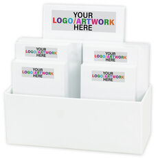 Your Logo Notepad Set with White Holder