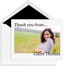 Create Your Own Folded Photo Note Cards