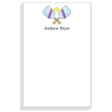 Striped Pickleball Notepad
