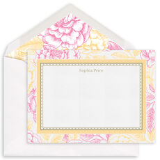 Garden Rose Flat Note Cards