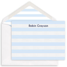 Rugby Blues Flat Note Cards