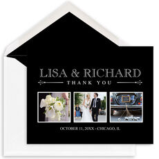 Blissful Thank You Folded Note Cards