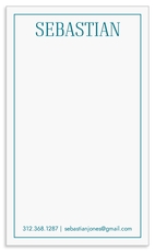 Narrow Frame Jotter Cards