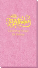 Happy Birthday Twinkles Bali Guest Towels