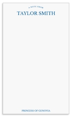 Arched A Note From Jotter Cards